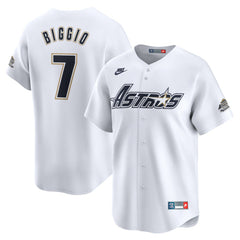 Craig Biggio Houston Astros Throwback Cooperstown Collection Limited Jersey White | Nike