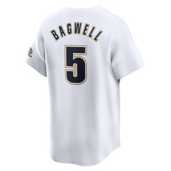 Jeff Bagwell Houston Astros Throwback Cooperstown Collection Limited Jersey - White