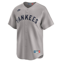 Mickey Mantle New York Yankees Throwback Cooperstown Collection Limited Jersey - Gray