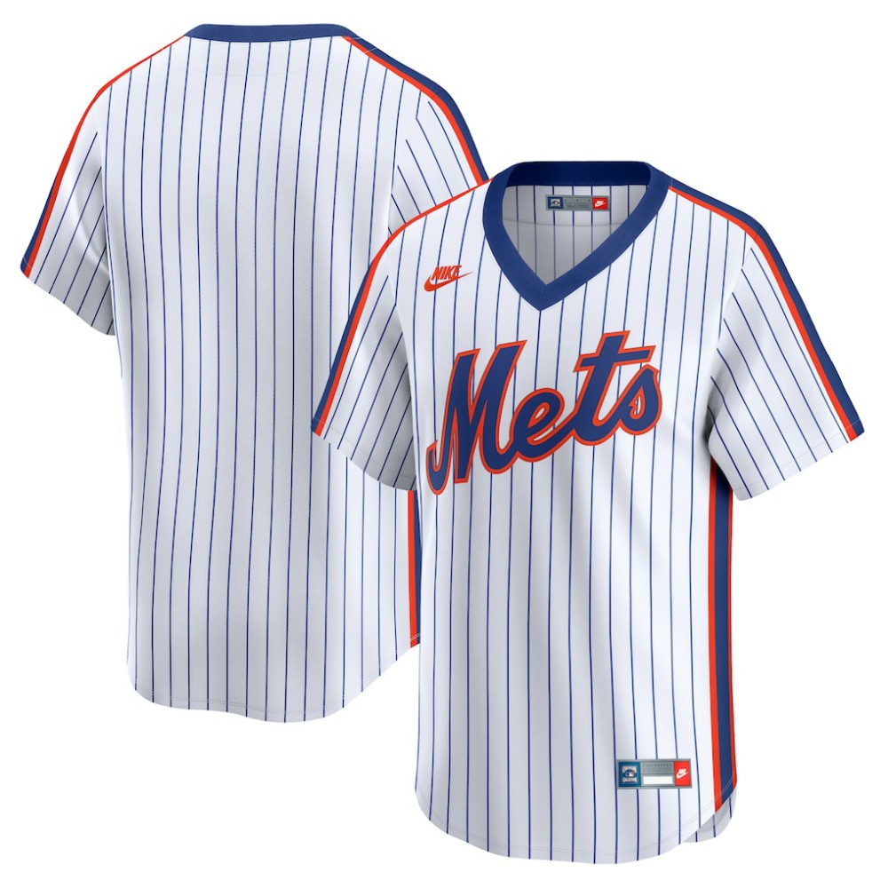 New York Mets Cooperstown Collection Limited Jersey - White
