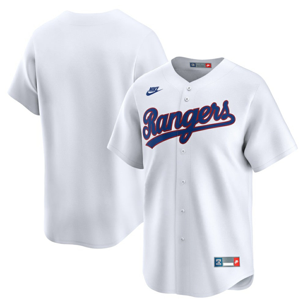 Texas Rangers Cooperstown Collection Limited Jersey White | Nike