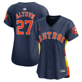 Jose Altuve Houston Astros Women's Alternate Limited Player Jersey?- Navy