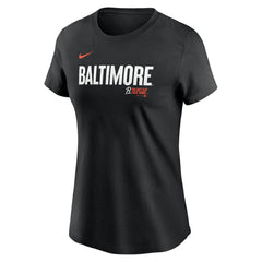 Adley Rutschman Baltimore Orioles Women's City Connect Fuse Name & Number T-Shirt Black | Nike