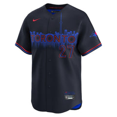 Vladimir Guerrero Jr. Toronto Blue Jays 2024 City Connect Limited Player Jersey - Black