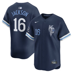 Bo Jackson Kansas City Royals City Connect Retired Player Jersey - Navy