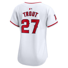Mike Trout Los Angeles Angels Women's Home Limited Player Jersey White | Nike