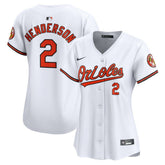 Gunnar Henderson Baltimore Orioles Women's Home Limited Player Jersey - White