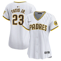 Fernando Tatis Jr. San Diego Padres Women's Home Limited Player Jersey - White