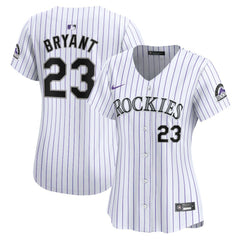 Kris Bryant Colorado Rockies Women's Home Limited Player Jersey - White
