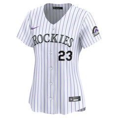 Kris Bryant Colorado Rockies Women's Home Limited Player Jersey - White