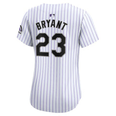 Kris Bryant Colorado Rockies Women's Home Limited Player Jersey - White