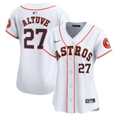 Jose Altuve Houston Astros Women's Home Limited Player Jersey - White