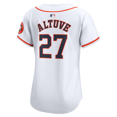 Jose Altuve Houston Astros Women's Home Limited Player Jersey White | Nike