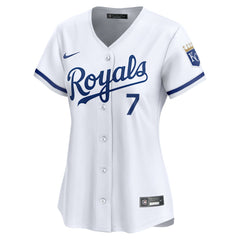 Bobby Witt Jr. Kansas City Royals Women's Home Limited Player Jersey White | Nike