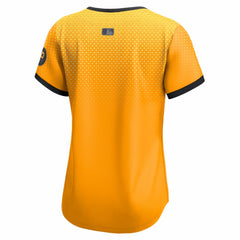 Pittsburgh Pirates Women's City Connect Limited Jersey Gold | Nike