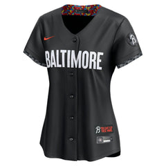 Adley Rutschman Baltimore Orioles Women's City Connect Limited Player Jersey Black | Nike