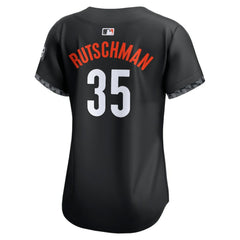 Adley Rutschman Baltimore Orioles Women's City Connect Limited Player Jersey - Black