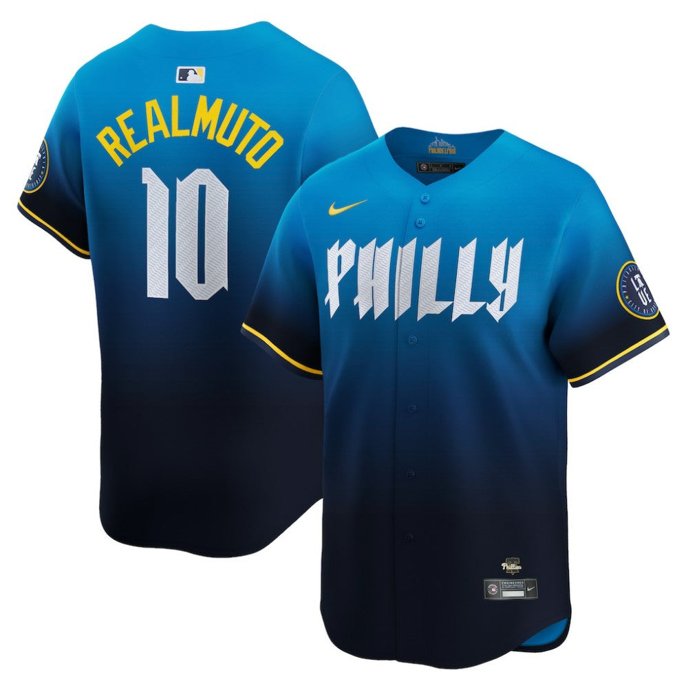 J.T. Realmuto Philadelphia Phillies 2024 City Connect Limited Player Jersey Blue | Nike