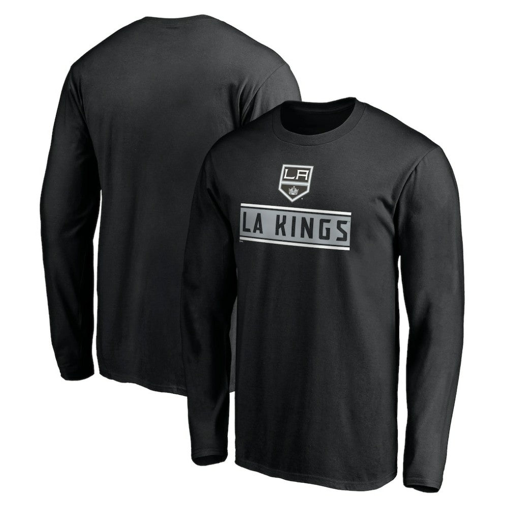 Los Angeles Kings Team Arch Knockout Long Sleeve T-Shirt Black