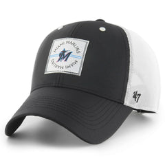 Miami Marlins Disburse MVP Trucker Adjustable Hat Black | 47 brand