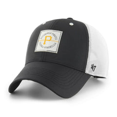 Pittsburgh Pirates Disburse MVP Trucker Adjustable Hat Black | 47 brand