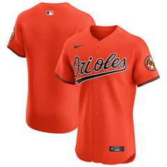 Baltimore Orioles Alternate Vapor Premier Elite Patch Jersey Orange | Nike