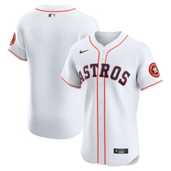 Houston Astros Home Vapor Premier Elite Patch Jersey White | Nike