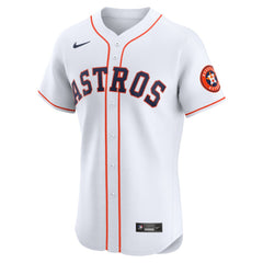 Houston Astros Home Vapor Premier Elite Patch Jersey White | Nike