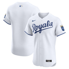 Kansas City Royals Home Elite Jersey White | Nike