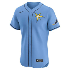 Tampa Bay Rays Alternate Vapor Premier Elite Patch Jersey - Light Blue