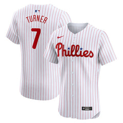 Trea Turner Philadelphia Phillies Home Elite Jersey White | Nike