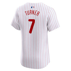 Trea Turner Philadelphia Phillies Home Elite Jersey - White