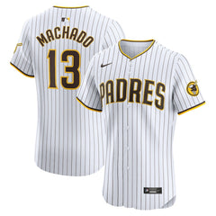 Manny Machado San Diego Padres Home Elite Jersey White | Nike