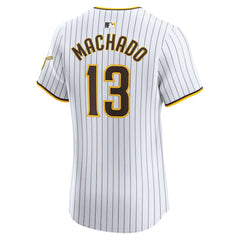 Manny Machado San Diego Padres Home Elite Jersey - White