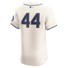 Julio Rodr¨ªguez Seattle Mariners Alternate Elite Player Jersey - Cream