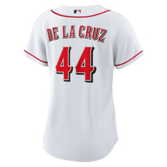 Elly De La Cruz Cincinnati Reds Women's Home Replica Jersey - White