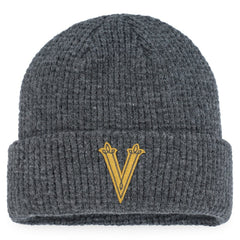 Vegas Golden Knights Fanatics 2024 NHL Winter Classic Fisherman Cuffed Knit Hat Charcoal