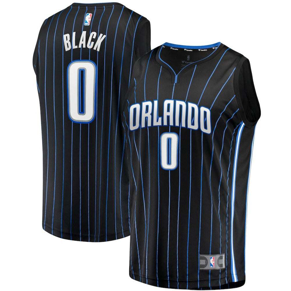 Anthony Black Orlando Magic Fast Break Replica Jersey - Icon Edition - Black
