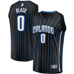 Anthony Black Orlando Magic Fast Break Replica Jersey - Icon Edition - Black