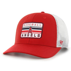 Los Angeles Angels Drifter Trucker Adjustable Hat Red | 47 brand