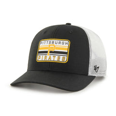 Pittsburgh Pirates Drifter Trucker Adjustable Hat Black | 47 brand