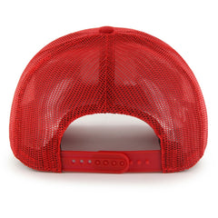 Los Angeles Angels Unveil Trucker Adjustable Hat Red | 47 brand