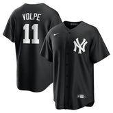 Anthony Volpe New York Yankees Fashion Replica Player Jersey - Black