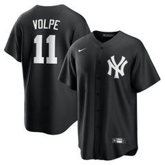 Anthony Volpe New York Yankees Fashion Replica Player Jersey Black | Nike