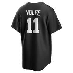 Anthony Volpe New York Yankees Fashion Replica Player Jersey Black | Nike
