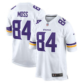 Randy Moss Minnesota Vikings Retired Player Game Jersey - White