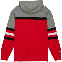 Carolina Hurricanes Head Coach Pullover Hoodie Red/Gray