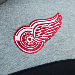 Detroit Red Wings Head Coach Pullover Hoodie Red/Gray