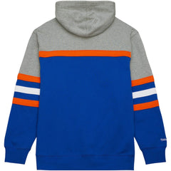 New York Islanders Head Coach Pullover Hoodie Royal/Gray