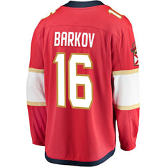 Aleksander Barkov Florida Panthers Fanatics Captain Patch Home Breakaway Jersey Red